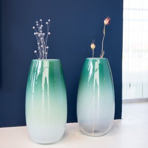 Skyfri-vase fra Glas