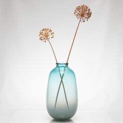 Morgendis-vase fra Glas