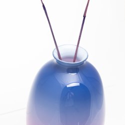 Nordlys-vase fra Glas